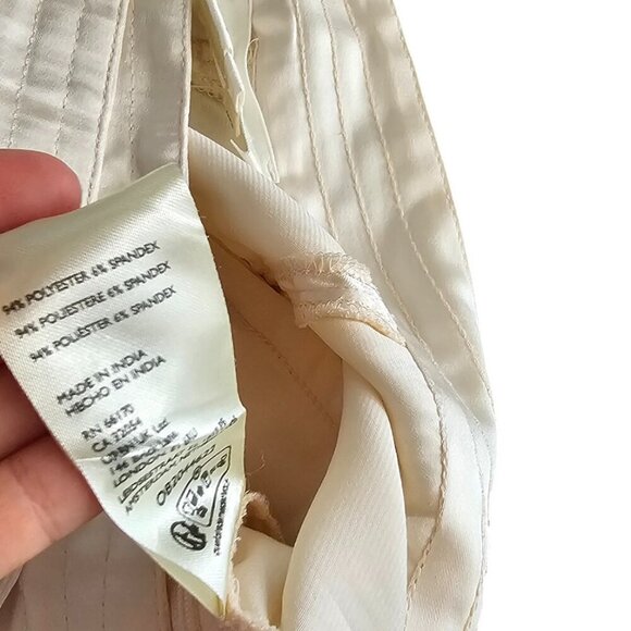 Anthropologie Silky Utility Cargo Mini Skirt Pink Wrap Size 6 NWT - Picture 6 of 9